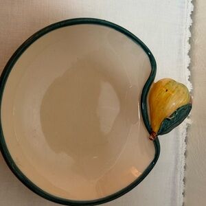 Italy Statement Serving Dish AS IS